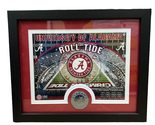 Alabama Crimson Tide 9&quot; x 11&quot; Photo Frame with Custom Print and A Minted... - $34.29