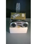 Vintage Black Made in Japan Binoculars Sportglass 3X Coated Lens ^ - $34.19 CAD