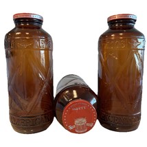 VINTAGE 1976 MOTTS Applesauce American Bicentennial 9&quot; Glass Jar W Lid B... - $14.95