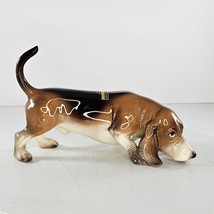 Hagen Renaker Benny Basset Hound Dog Figurine Champion Line Glossy *Repaired* - $49.99