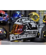 Original GSB Vintage Fiberglass Full Face Helmet Free Shipping      - $1,776.65 CAD