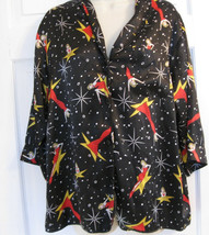 Vtg Sexy Silky Suzanne Somers night shirt medium pre-owned - £11.74 GBP