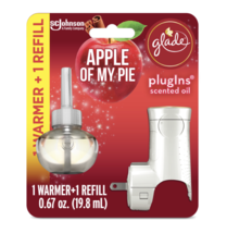 Glade Limited Edition Oil Refill And Plug-In Warmer, Apple of My Pie - £6.33 GBP