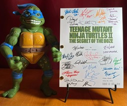 Teenage Mutant Ninja Turtles II Script Signed- Autograph Reprints- 102 Pages - £19.66 GBP