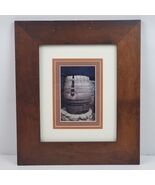 Vintage Framed ART Louie Reyes Mission San Fernando CA Photo Winery Barrel - $1,230.88 MXN