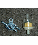 INLINE Aftermarket Fuel Valve petcock frame mount Kawasaki 100 150 125 2... - €10,18 EUR