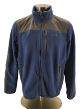 LL Bean Retro Fleece Vtg Jacket Hiking Polartec Men&#39;s  Blue Pullover Sz ... - £24.26 GBP