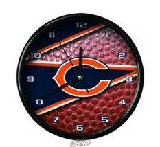 NFL Chicago Bears Football Hanging Wall Office Clock - £18.67 GBP