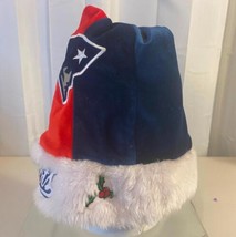 New England Patriot&#39;s Santa Christmas NFL Collectibles Hat - £11.62 GBP