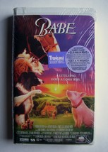 Babe VHS 1996 Heroic Little Pig Family Kids Movie Won Oscar MCA Universa... - £7.85 GBP