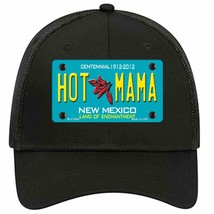 Hot Mama New Mexico Novelty Black Mesh License Plate Hat - £22.92 GBP