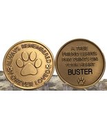 RecoveryChip Personalized Pet Name Memorial Medallion Engraved Always Re... - £15.81 GBP
