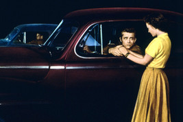 James Dean and Natalie Wood in Rebel Without a Cause driving 1949 Mercury chicke - $23.99