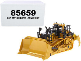 CAT Caterpillar D11 Track-Type Tractor Dozer TKN Design High Line Series 1/87 HO - £53.16 GBP