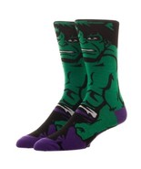 New The Incredible Hulk Bruce Banner Marvel Comics Avengers Crew Socks f... - €8,55 EUR