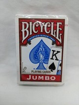 Bicycle Jumbo Playing Cards Red Deck Sealed - £6.95 GBP