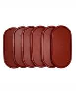 Tupperware Modular Mates Oval Replacement Top Lid Seal #1616 Dark Red (S... - €14,39 EUR