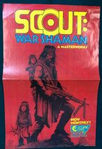 SCOUT: WAR SHAMAN (1988) Eclipse Comics promotional 11&quot; x 17&quot; store poster - $20.69 CAD
