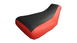 For Honda Foreman TRX350 Seat Cover 1995 To 1998 Red Sides Black Top Seat Cover - $32.90
