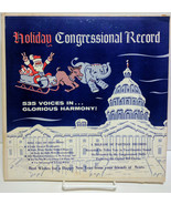 Holiday Congressional Record National Childrens Choir Sears Roebuck LP R... - £39.22 GBP