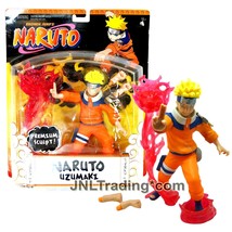 Yr 2006 Shonen Jump&#39;s Naruto Premium Sculpt 7&quot; Figure NARUTO UZUMAKI with Flame - £60.08 GBP