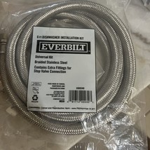 Everbilt Stainless Steel 6 Ft Dishwasher Installation Kit 69005HD - £9.12 GBP