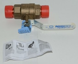 NIBCO HydraPure NF840X8B PC58580LF 1 1/4 Inch Lead-Free Bronze Ball Valve - £70.69 GBP