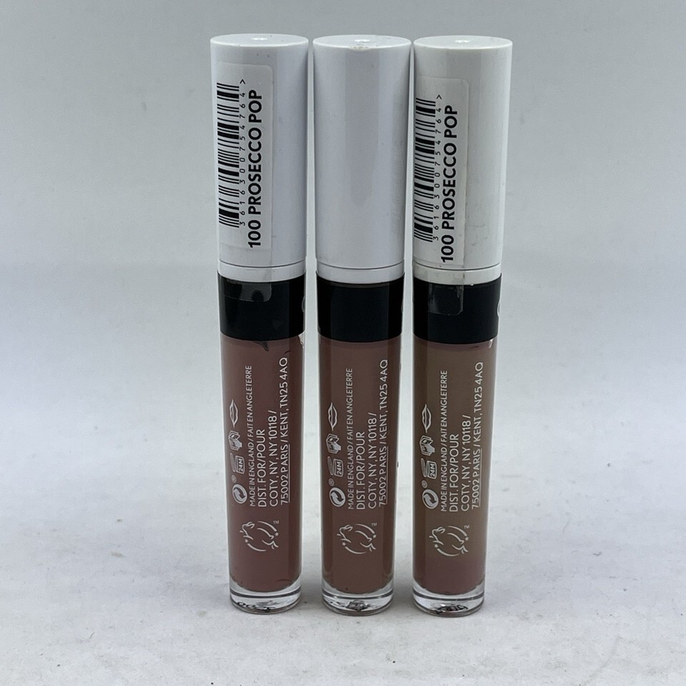 Covergirl Outlast UltiMatte Liquid Lipstick #100 Prosecco Pop New Sealed Lot 3 Item image 4