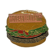 McDonald’s McLean Deluxe Hamburger Fast Food Restaurant Enamel Lapel Hat... - $9.95