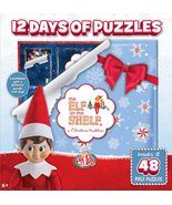 Baby Fanatics 12257: Elf On The Shelf - Advent Calendar 12 48Pc Puzzles - £17.36 GBP