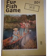 Fur Fish Game Magazine Cook’s Tour June 1956 - $13.66 CAD