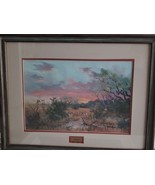 Victor Armstrong Texas Hill Country Colorful Ltd. Edition Lithograph,Bird Dog's  - £313.25 GBP