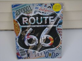 NEW ROUTE 66 MUITi  COLORED METAL SIGN - $34.65