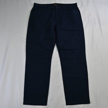 Banana Republic 34 x 29 Tapered Navy Blue Stretch Denim Mens Jeans - £19.92 GBP