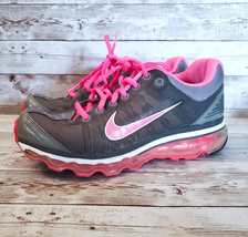 Nike Air Max Grey &amp; Pink 2009 Women&#39;s Running Shoes - 354750-015 - Size 6.5 - $29.99