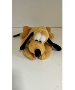DISNEY PARKS PLUTO PLUSH STUFFED ANIMAL LAYING DOWN WITH GREEN COLLAR 11... - €9,46 EUR