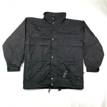 NWT Kobe Sportswear Mens S Blank Black Windbreaker Nylon Profile For Emb... - $28.05