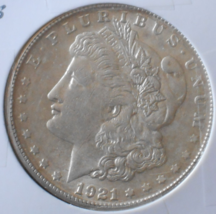 1921-S Morgan Silver Dollar. - $38.62