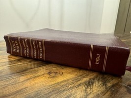 Life Application Study Bible NLT Tyndale Bonded Leather Large Print Thum... - £34.82 GBP