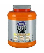 NEW NOW Sports Carbo Gain Powder Energy Production Non-GMO 8-Pound - $51.09