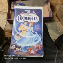 Cinderella (VHS Tape, 1995, Walt Disney Home Entertainment) - $4.46