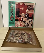 A Stable Environment Horse Racing 550 Piece Puzzle Ceaco by Linda Swendsen 1991 - $22.91