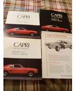 1971 Mercury Ford Capri Original Car Sales Brochure Catalog - $9.49