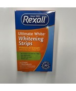 Rexall Ultimate White Whitening Strips Professional Strength 14 Strips E... - £9.17 GBP