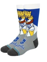 Stance Royals Mascot Casual Kansas City Royals Crew Socks Boys Shoe Size... - £13.54 GBP