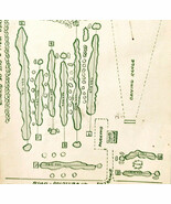 1970s Grand View Golf Club Lovely&#39;s Motel Maine Score Card Palmyra Newpo... - $367.32 MXN