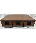 Cassette Holder Storage Case 3 Drawer 27 Tapes, With Cassette Lot Of 19 ... - $25.21