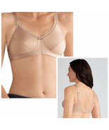 Amoena Rita SB 2004 Wire-Free Bra 40B + MaxTara Silicone Breast Forms Ma... - $1,884.61 MXN