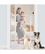 71 Inch Extra Tall Pet Gate Baby Gate With Small Cat Door, Adjustable 29... - $171.99