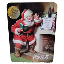 Coca Cola Limited Edition Christmas Card Collectible Tin with 18 cards 3 styles - £11.83 GBP